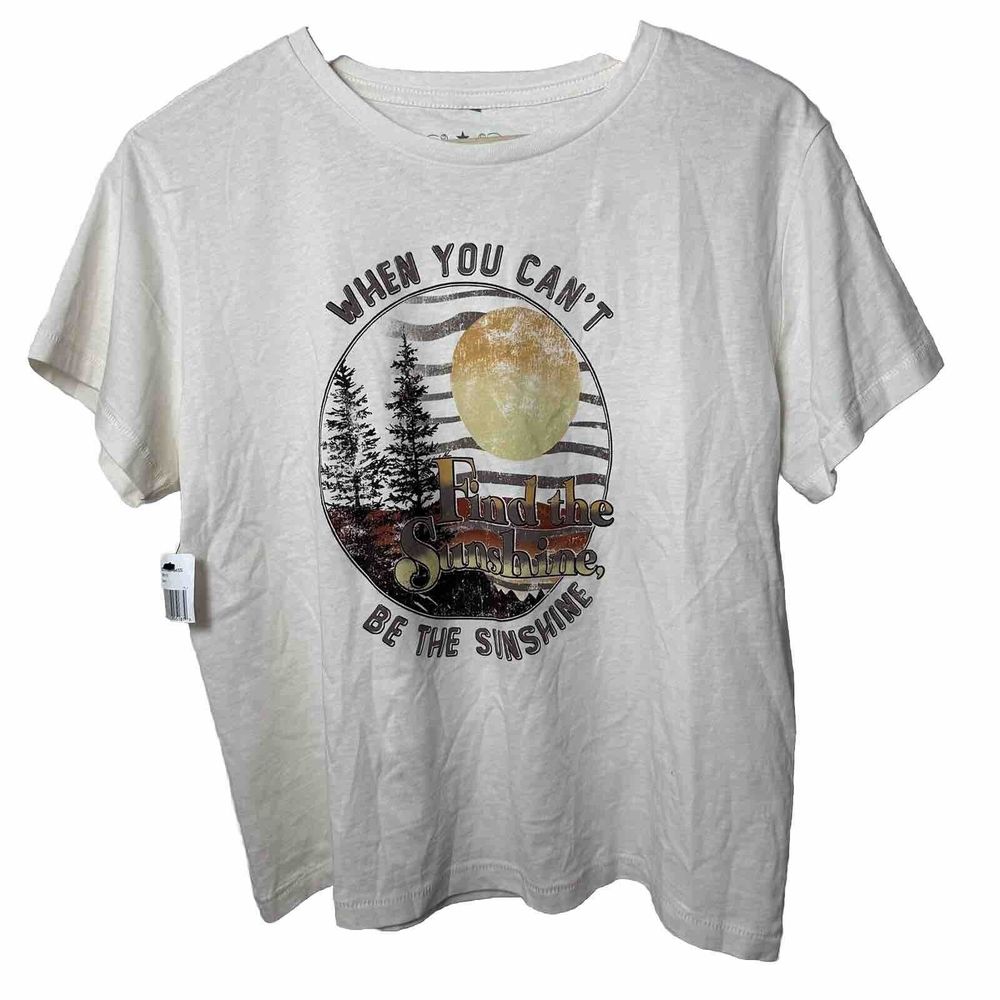 Blended Brand T-Shirt Womens Large When You Can’t Find The Sunshine Size Large